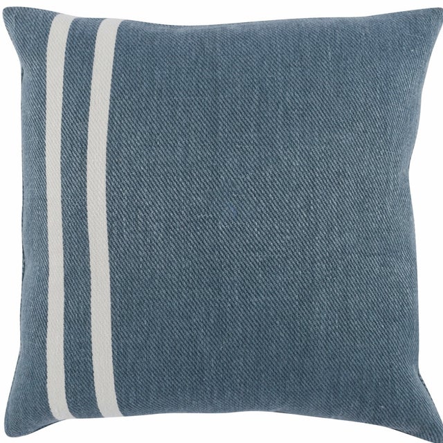 Mark&Day Throw Pillows 18x18 Nieuwstad Global Dark Blue Down